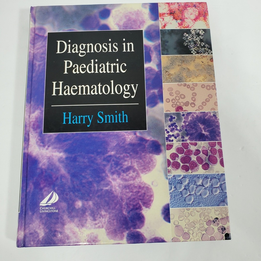Churchill Livingstone Diagnosis in Paediatric‎ Haematology Book Purple Excellent